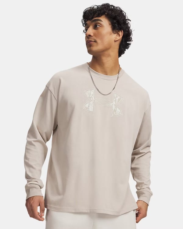 UA M HWT UNSTOPPABLE LS ERKEK SWEATSHIRT 6013621