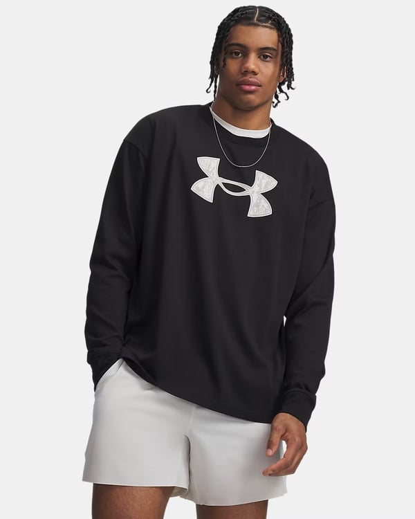 UA M HWT UNSTOPPABLE LS ERKEK SWEATSHIRT 6013621