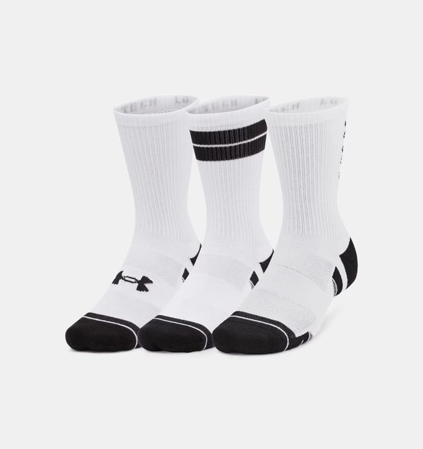 UA PERF TECH NOV 3PK CREW UNISEX ÇORAP 1379515