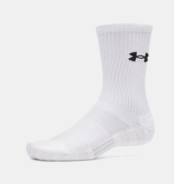 UA PERFORMANCE COTTON 3P CRW UNISEX ÇORAP 6009685