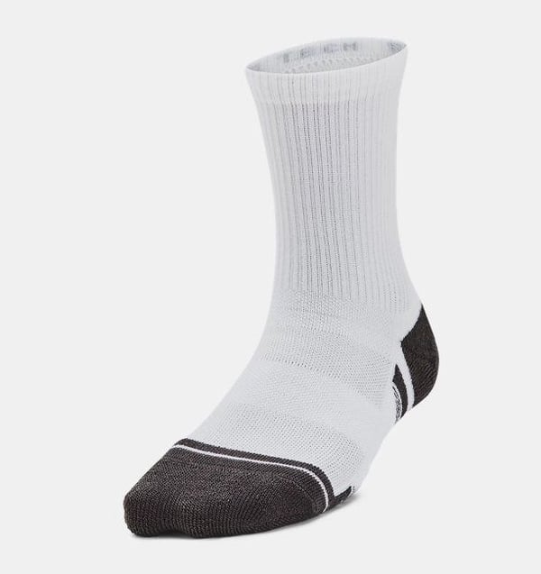 UA PERFORMANCE TECH UNISEX 3'LÜ UZUN ÇORAP 1379521