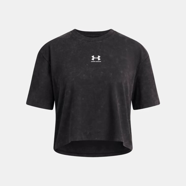 UA RIVAL WASH SS KIZ ÇOCUK CROP KISA TİŞÖRT 6011673