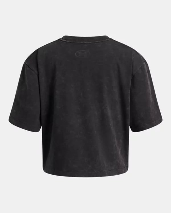 UA RIVAL WASH SS KIZ ÇOCUK CROP KISA TİŞÖRT 6011673