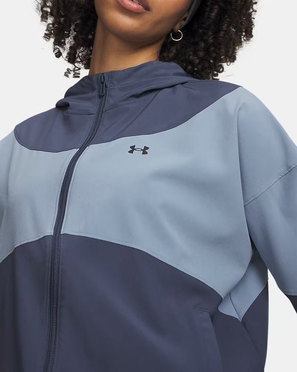 UA RİVAL WOVEN JKT HD KADIN KAPÜŞONLU CEKET 6004849