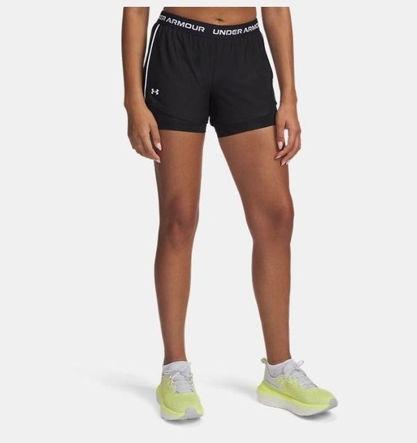 UA TECH PLAY UP 2İN1 SHORTS KADIN TAYTLI ŞORT 1389895