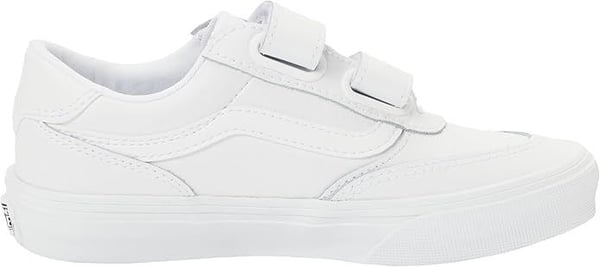 VANS BROOKLYN LS V BEYAZ DERİ ÇOCUK SPOR AYAKKABI VN000EKGWWW1
