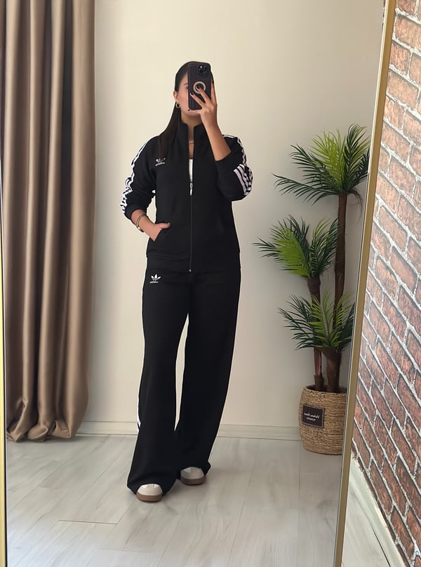 Marka Model Likralı Eşofman Takım