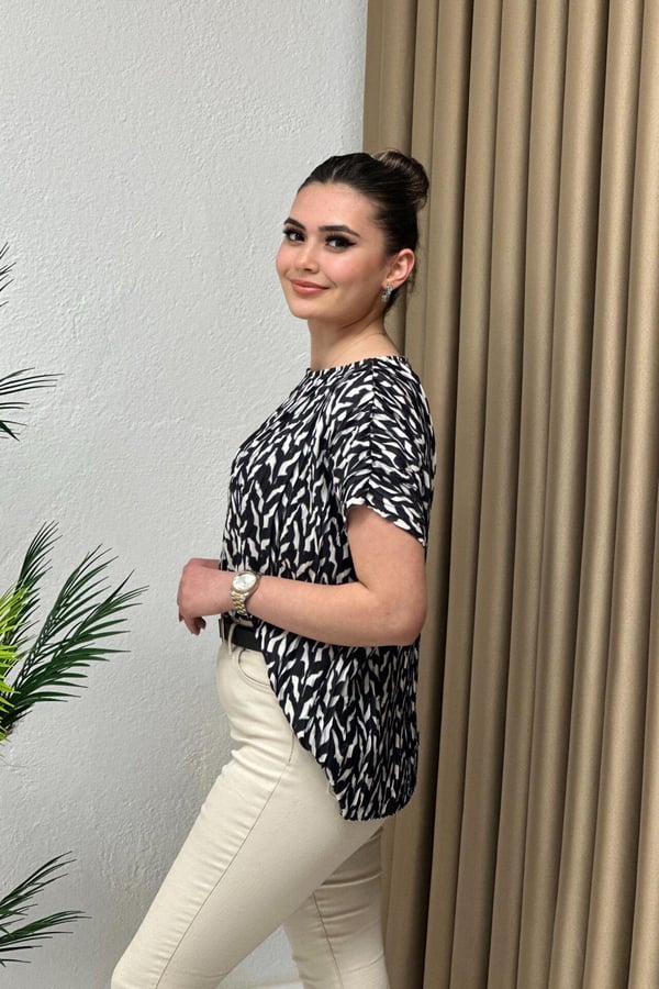 Orj. Marka Kabartmalı Bluz