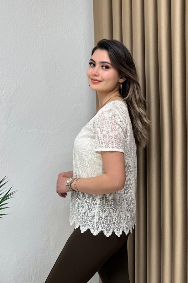 Orj. Marka Güpür Bluz