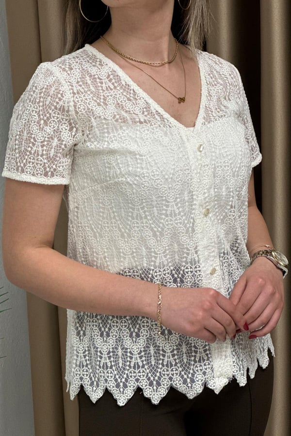 Orj. Marka Güpür Bluz