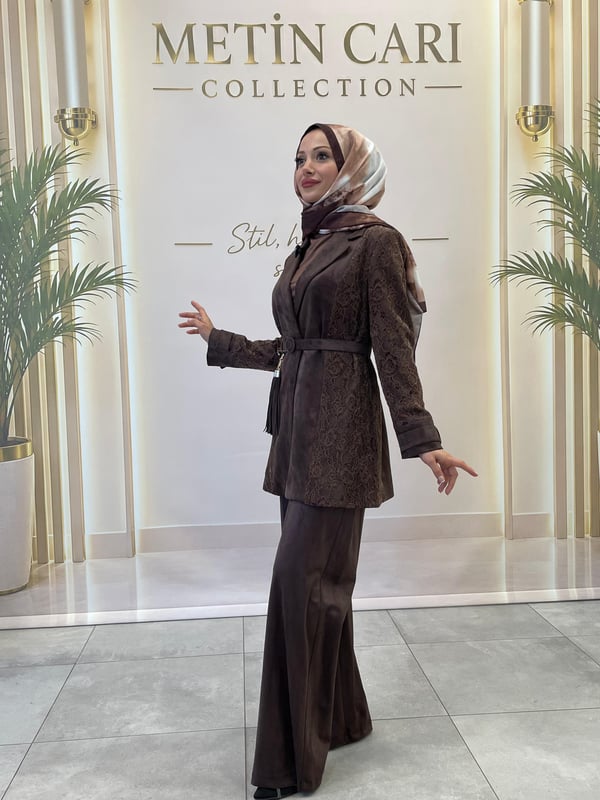 Jamila Sarah Pretty Süet Takım 