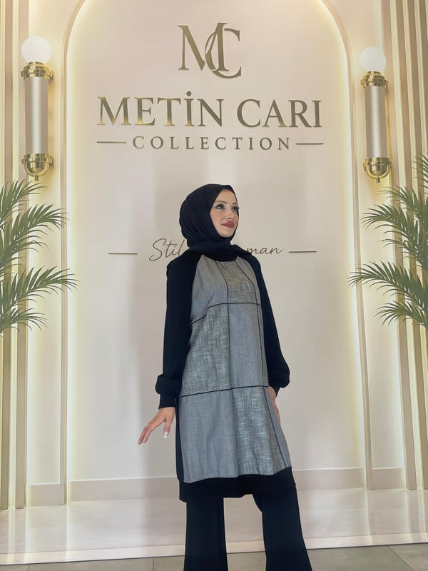 Misswhence Desenli Tunik 40030 