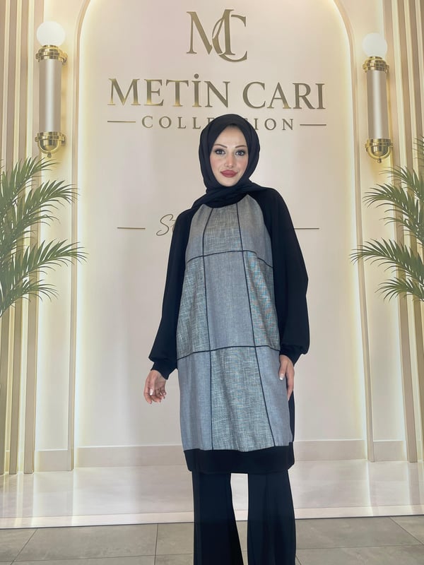 Misswhence Desenli Tunik 40030 
