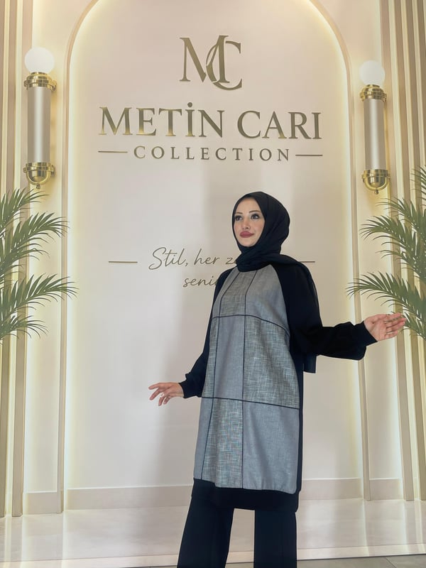 Misswhence Desenli Tunik 40030 