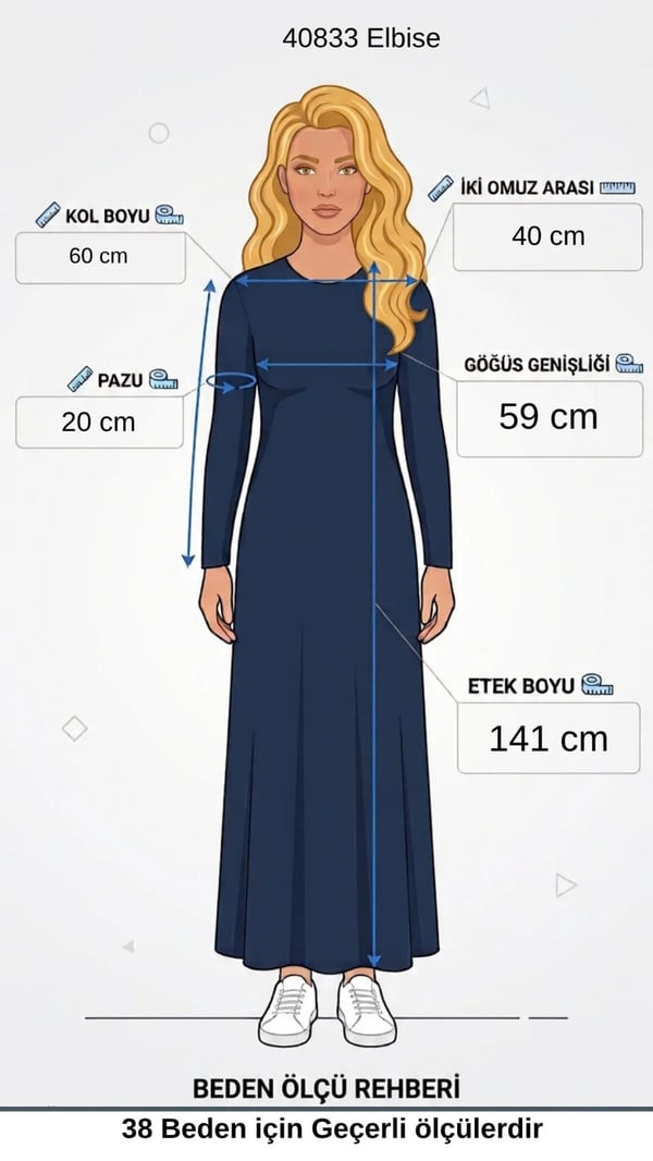 Misswhence Elbise 40833 