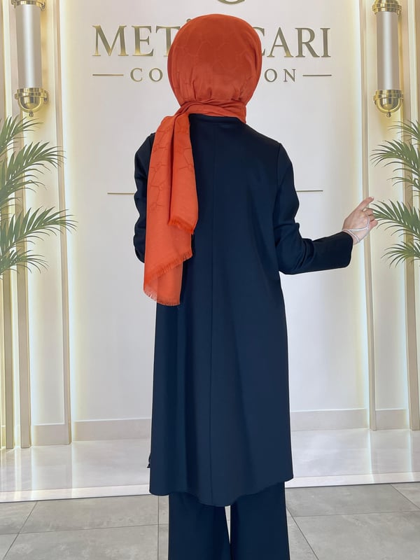Misswhence Kumaş Kombinli Patcwork Tunik 40009 Siyah
