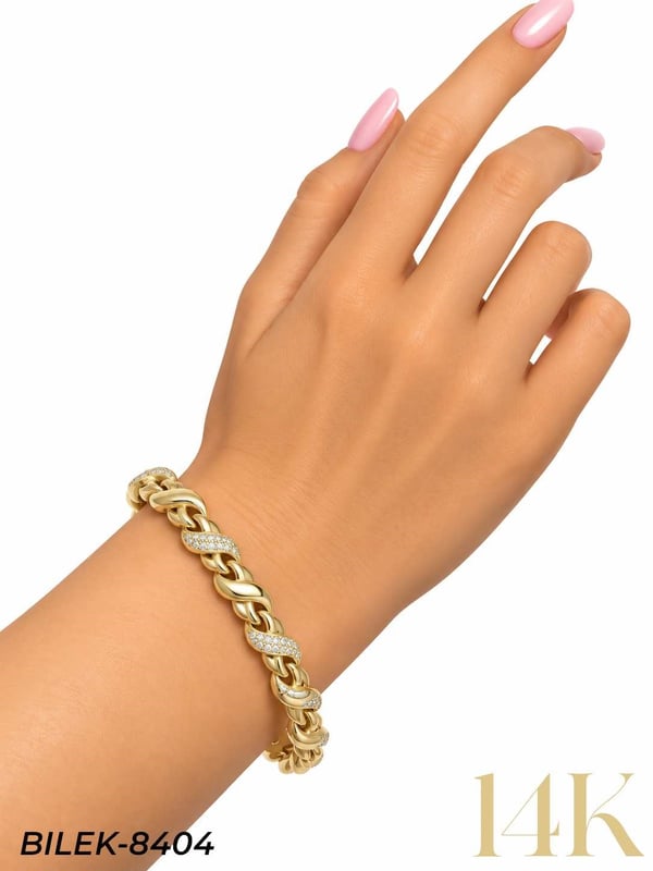14K Bileklik // BILEK-8404BILEK-8404