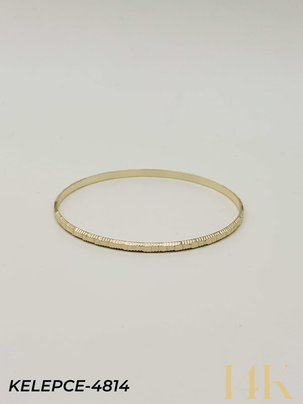 14K Bilezik (Tekli satılmaktadır) 6.0 Boy // KELEPCE-4814KELEPCE-4814