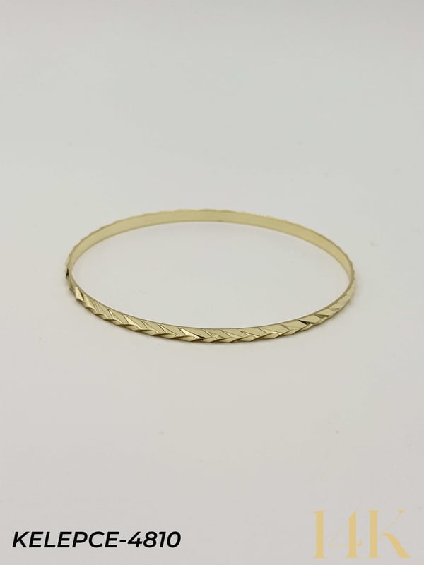 14K Bilezik (Tekli satılmaktadır) 6.0 Boy // KELEPCE-4810KELEPCE-4810