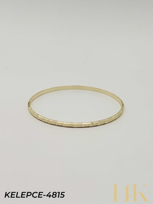 14K Bilezik (Tekli satılmaktadır) 6.5 Boy // KELEPCE-4815KELEPCE-4815