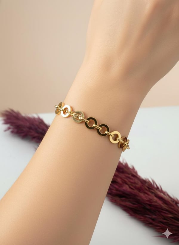 14K Çelik Bileklik // BILEK-4264.BILEK-4264