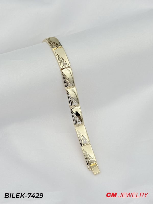 14K CM Bileklik // BILEK-7429BILEK-7429