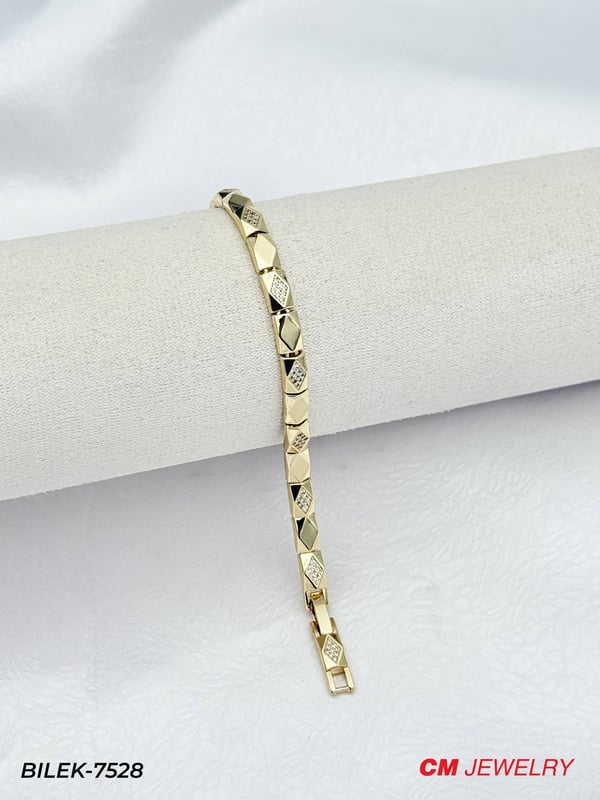 14K CM Bileklik // BILEK-7528BILEK-7528