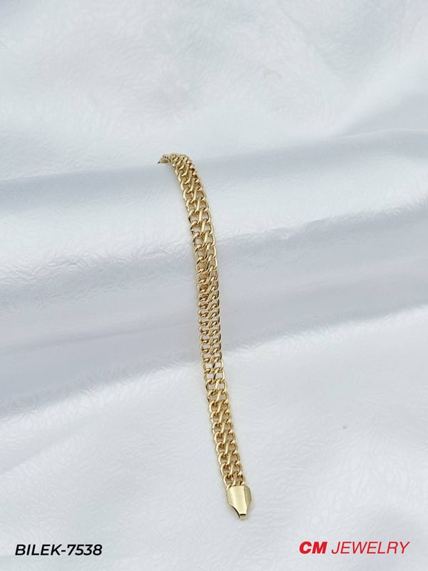 14K CM Bileklik // BILEK-7538BILEK-7538