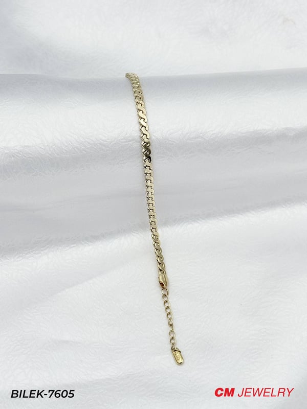 14K CM Bileklik // BILEK-7605BILEK-7605