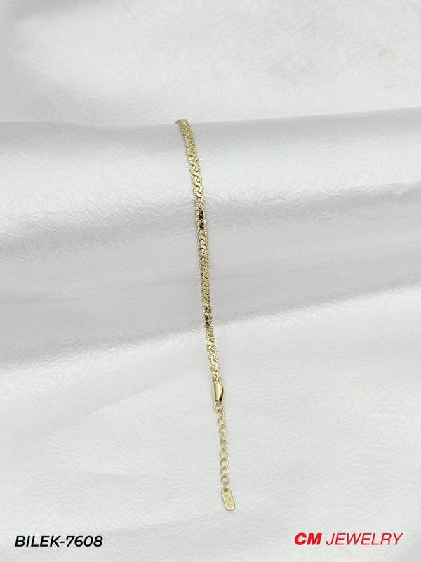 14K CM Bileklik // BILEK-7608BILEK-7608