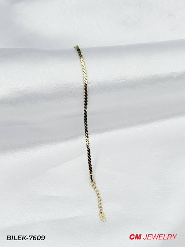 14K CM Bileklik // BILEK-7609BILEK-7609