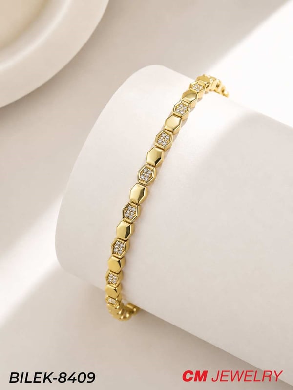 14K CM Bileklik // BILEK-8409BILEK-8409