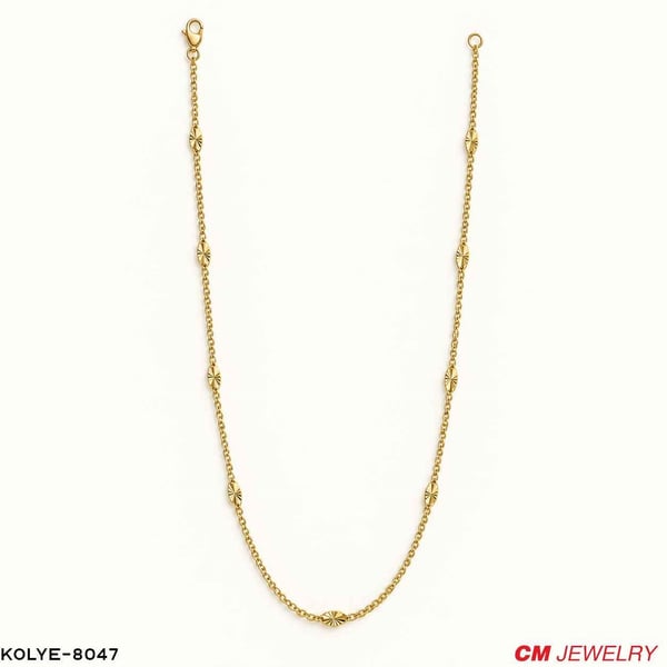 14K CM KOLYE 60CM //KOLYE-8047KOLYE-8047
