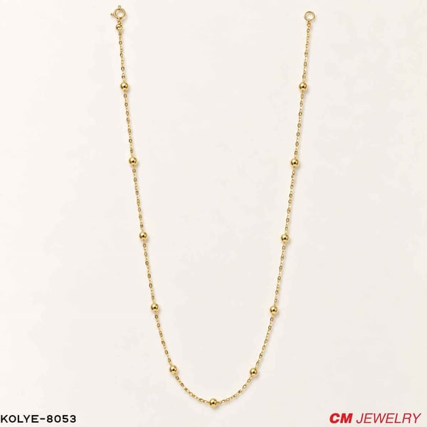 14K CM KOLYE 60CM //KOLYE-8053KOLYE-8053