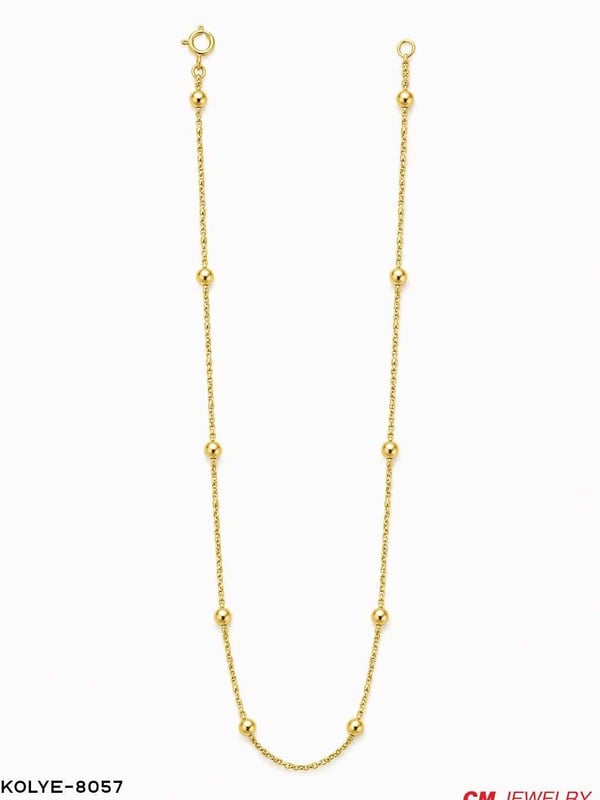 14K CM KOLYE 60CM //KOLYE-8057KOLYE-8057