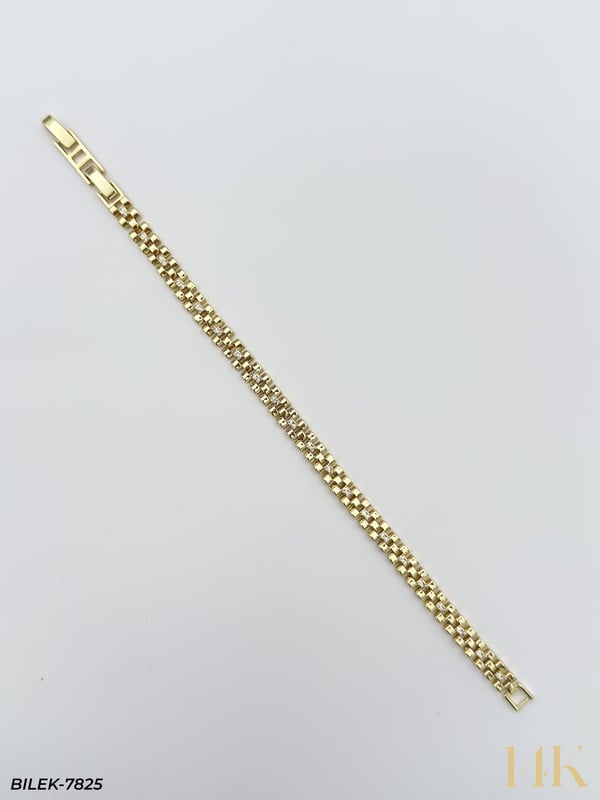 14K Kuyumcu Model Künye Bileklik // BILEK-7825BILEK-7825