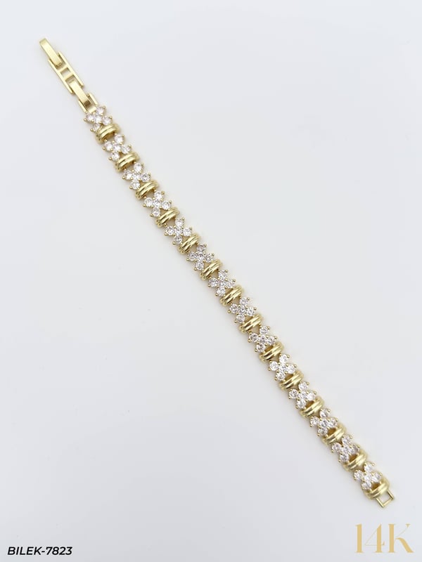 14K Kuyumcu Model Künye Bileklik // BILEK-7823BILEK-7823