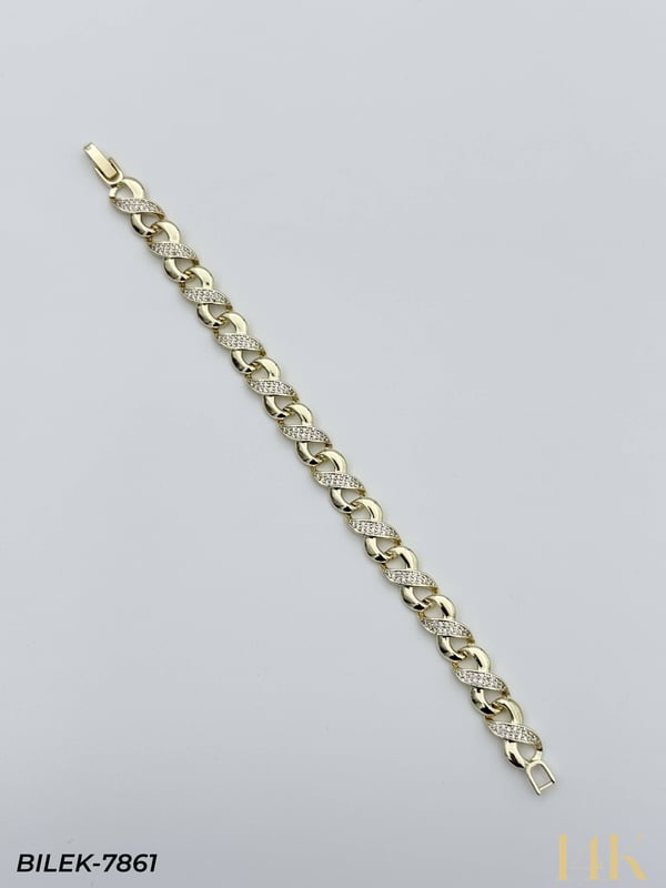 14K Kuyumcu Model Künye Bileklik // BILEK-7861BILEK-7861
