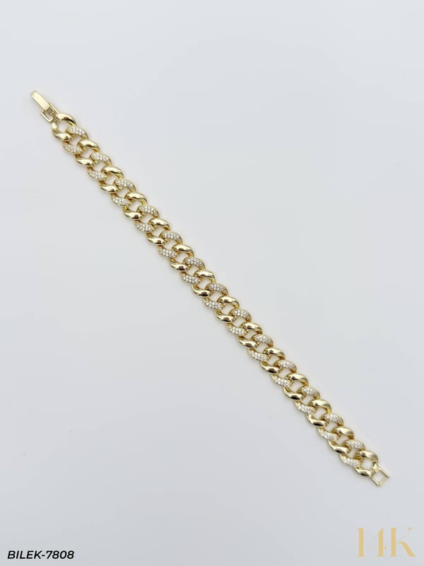 14K Kuyumcu Model Künye Bileklik // BILEK-7808BILEK-7808