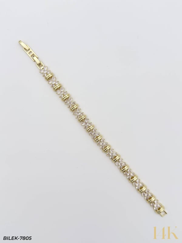 14K Kuyumcu Model Künye Bileklik // BILEK-7805BILEK-7805