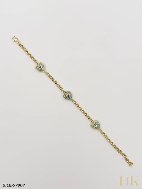 14K Kuyumcu Model Künye Bileklik // BILEK-7807BILEK-7807