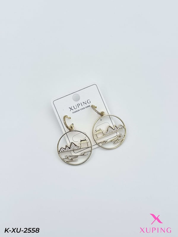 14K XUPING Küpe // K-XU-2558K-XU-2558