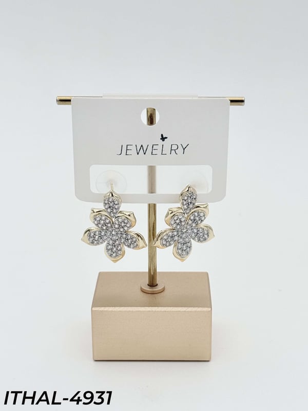 14K Zirkon Küpe // ITHAL-4931ITHAL-4931