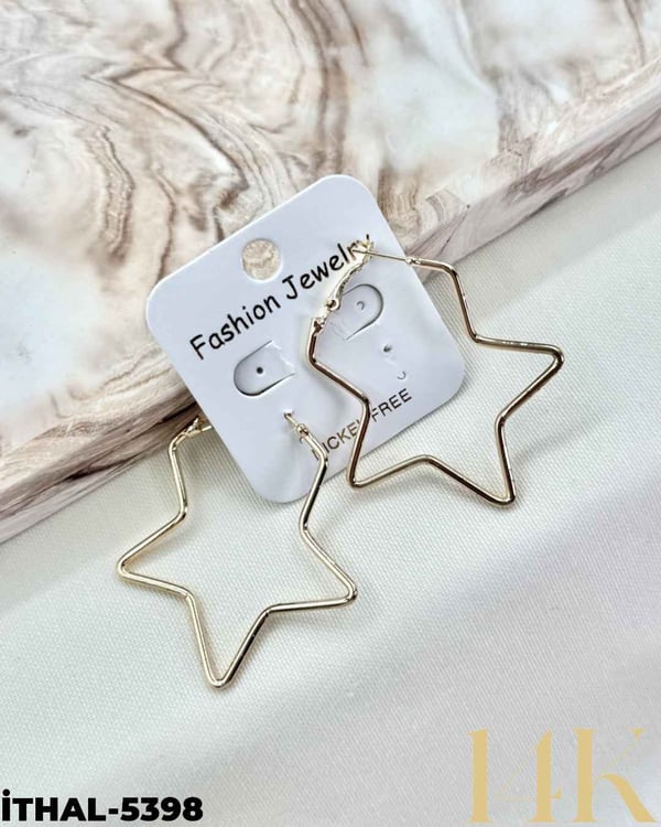 14K Zirkon Küpe //İTHAL-5398İTHAL-5398