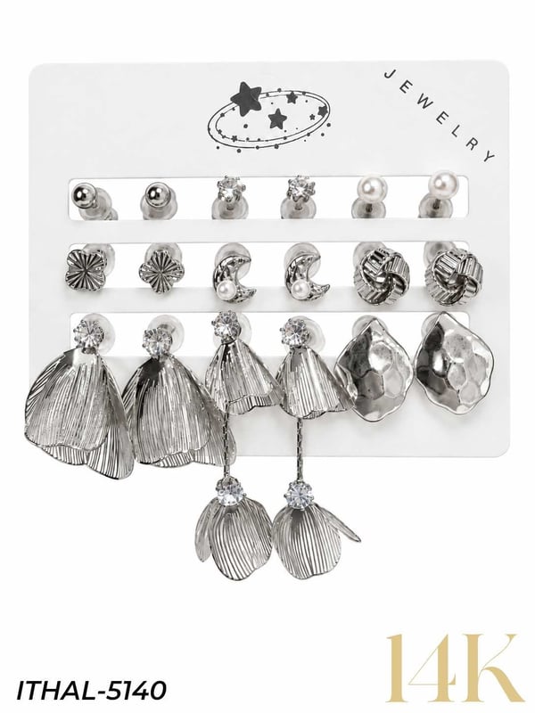 9'LU Set Küpe // ITHAL-5140ITHAL-5140