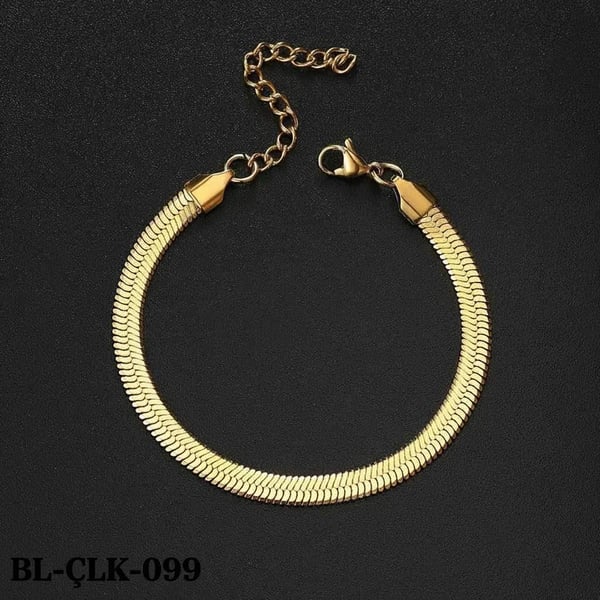Çelik Gold İtalyan  Bileklik.BL-ÇLK-099