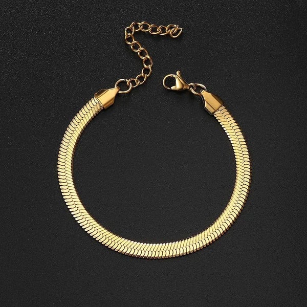 Çelik Gold İtalyan  Bileklik.BL-ÇLK-099