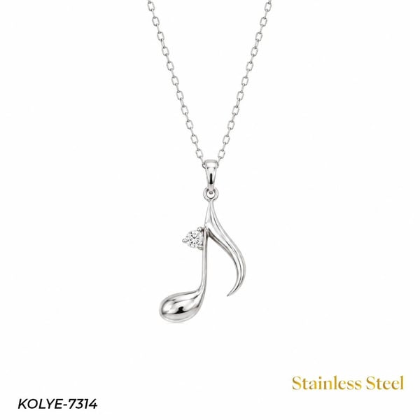 Çelik Kolye 45 cm // KOLYE-7314KOLYE-7314