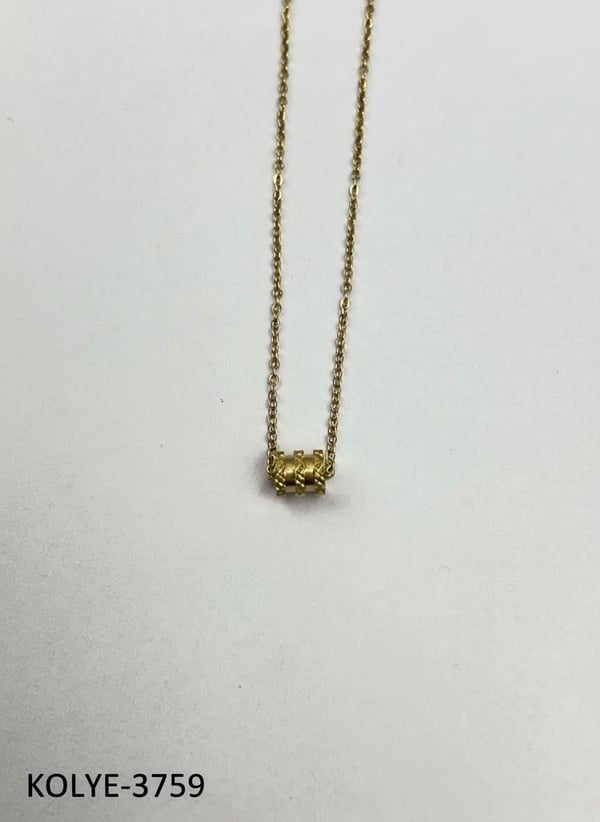 Çelik Kolye 45cm // KOLYE-3759.KOLYE-3759