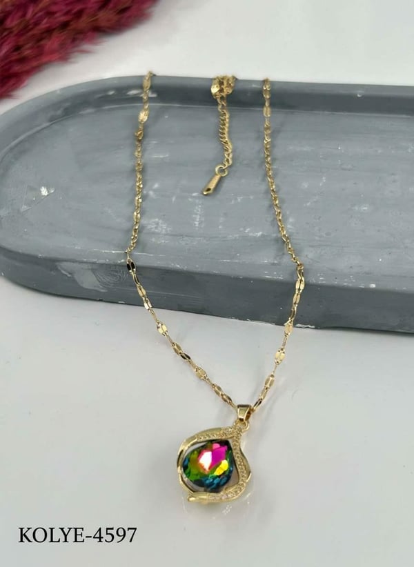 Çelik Kolye 45cm // KOLYE-4597.KOLYE-4597